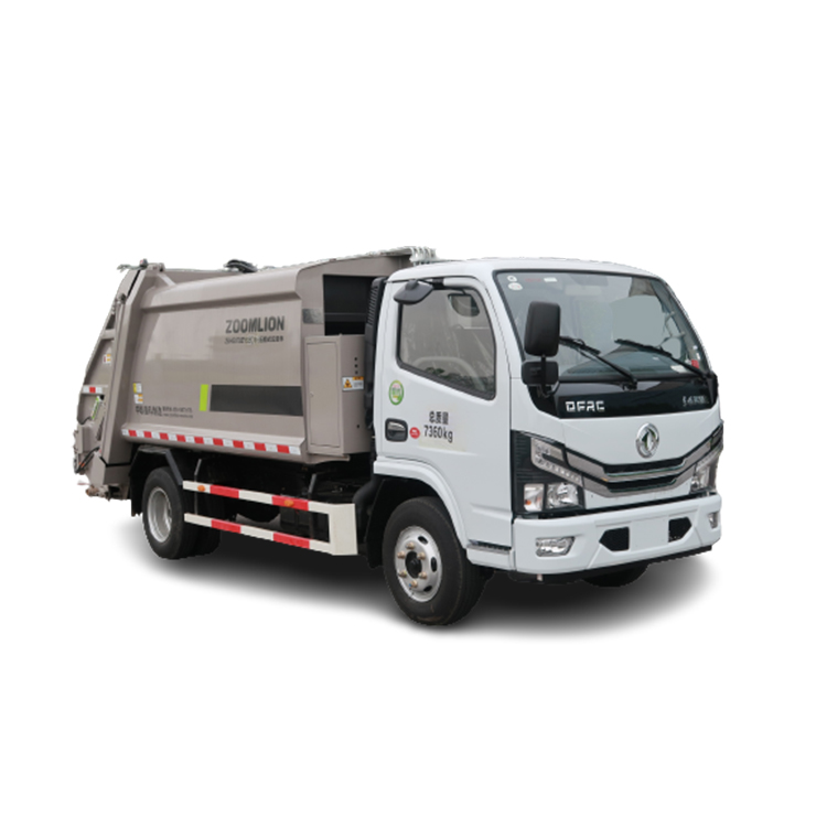 7 Ton loading waste compression garbage compactor truck